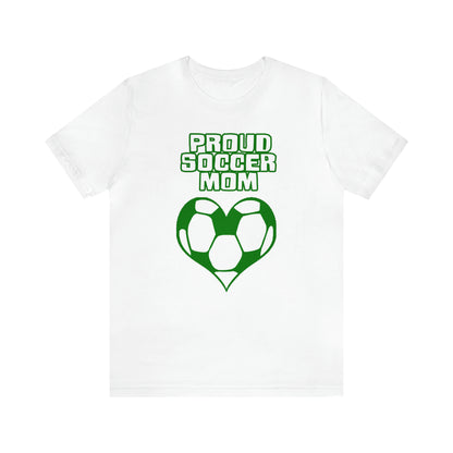 Proud -soccer-mom Heart T-Shirt