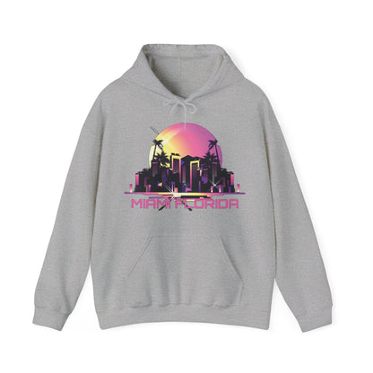 Miami Florida night life Hoodie