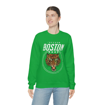 Boston Freedom Tiger Crewneck Sweatshirt