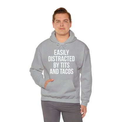 Easily distracted by tacos Hoodie