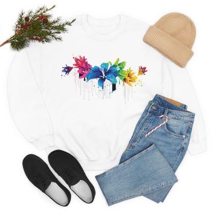 Beautiful colorful flowers Crewneck Sweatshirt