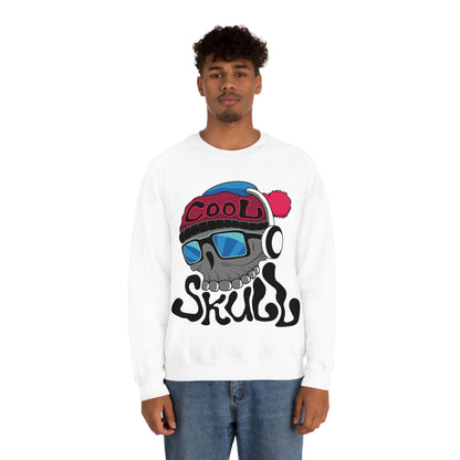 Cool Skull Crewneck Sweatshirt