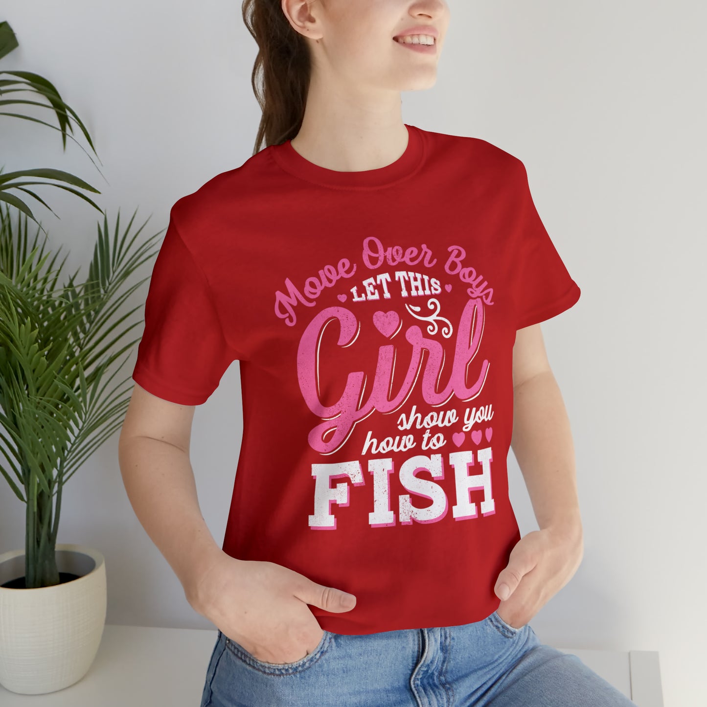 Girl Fishing T-Shirt