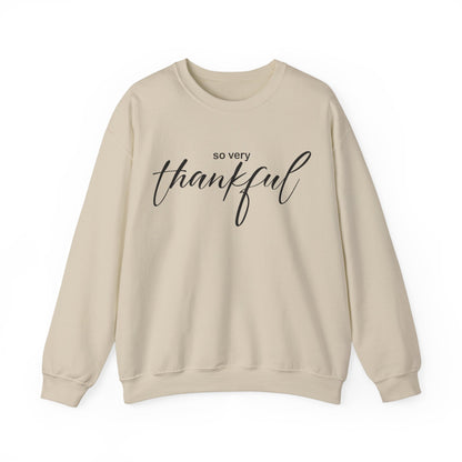 So very thankful Crewneck Sweatshirt