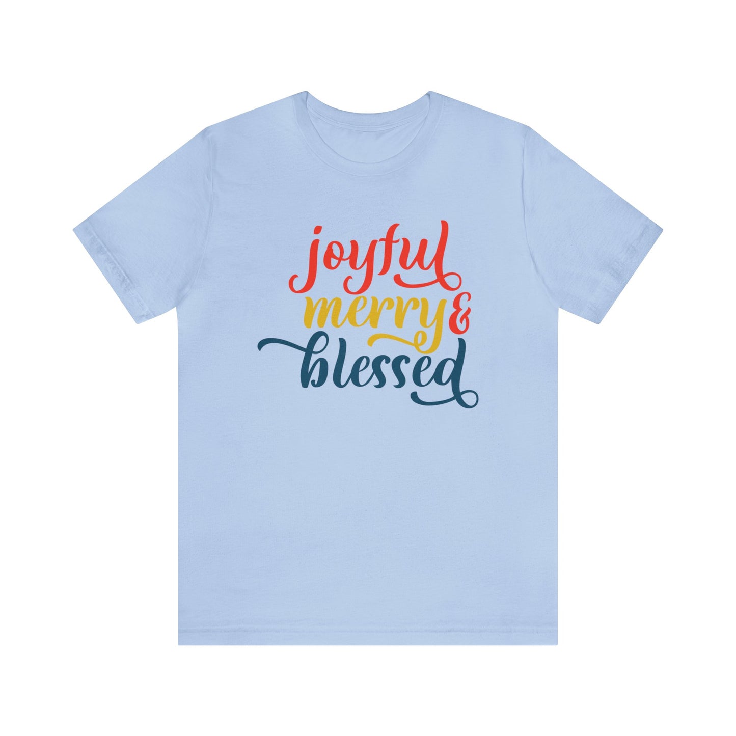 Joyful-Merry-blessed Christmas T-Shirt