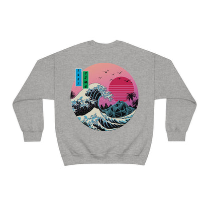 Surf Time Japan Crewneck Sweatshirt