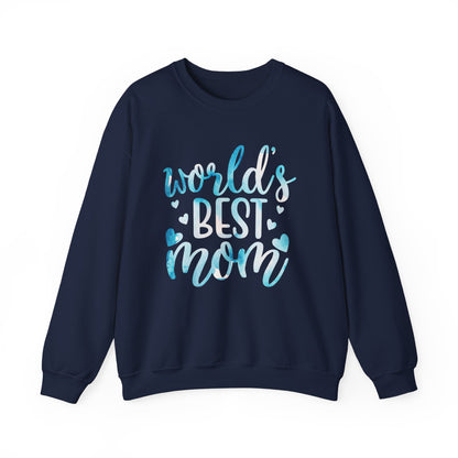 Worlds best Mom Crewneck Sweatshirt