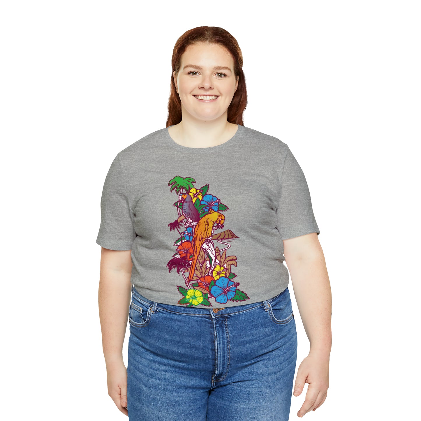 Parrot Jungle Floral T-Shirt