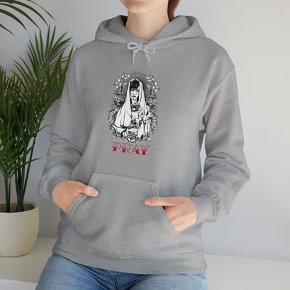 Pray Tattoo Hoodie