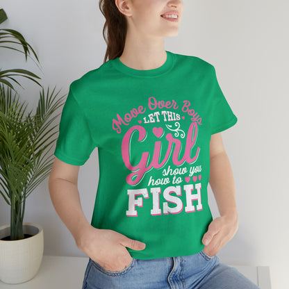 Girl Fishing T-Shirt