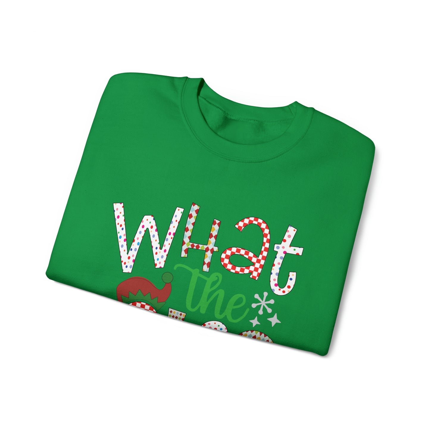 what the elf Christmas Crewneck Sweatshirt