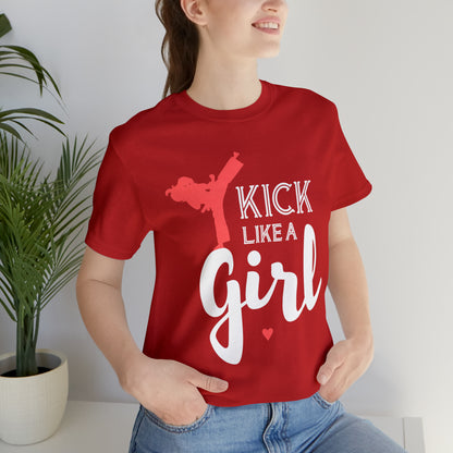 Kick Like A Girl T-Shirt