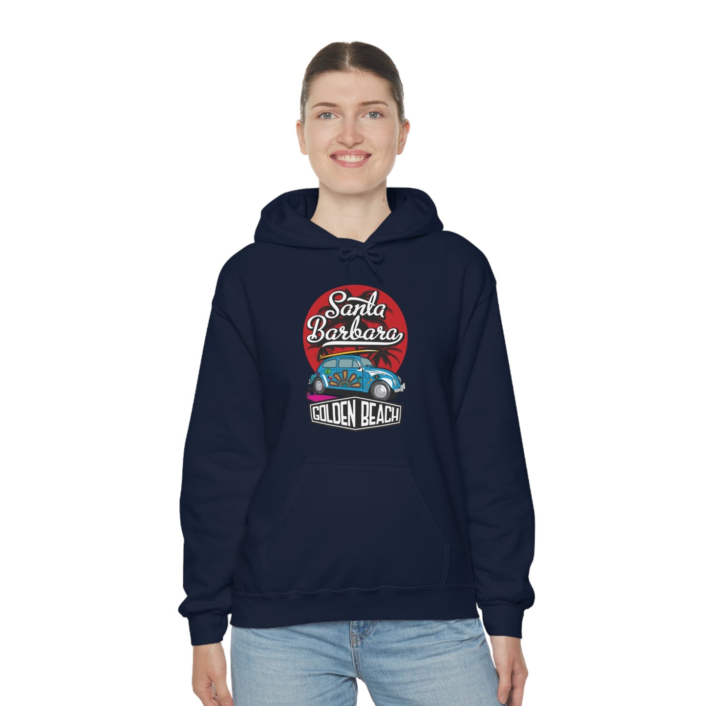 Golden Beach Buggy Hoodie