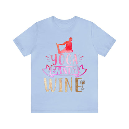 Yoga And Wine T-Shirt