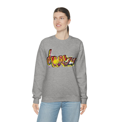 Crazy graffiti Crewneck Sweatshirt