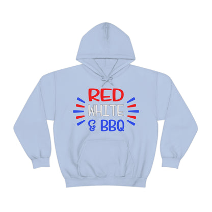 Red White BBQ Hoodie