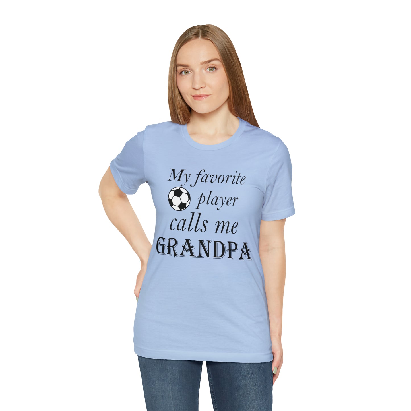 Grandpa Favorite Soccer Player T-Shirt