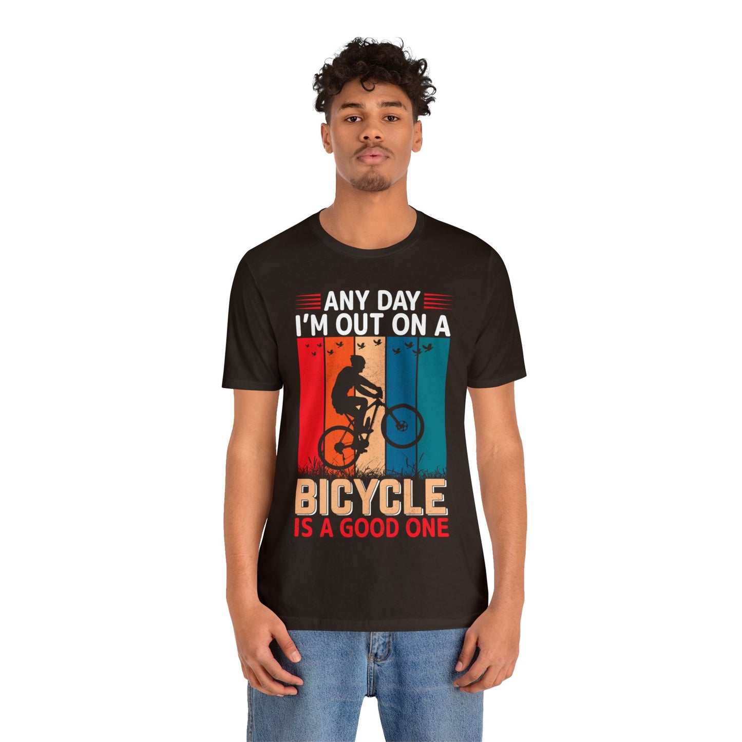 Any day in my bicycle is a good day vintage T-Shirt