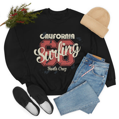 Santa Cruz Surfing Crewneck Sweatshirt