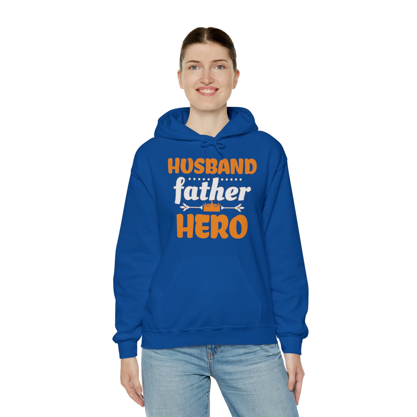 Husband Father Hero Hoodie