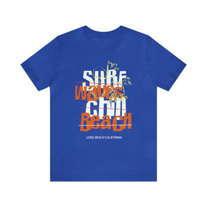 Surf Waves Chill Beach T-Shirt