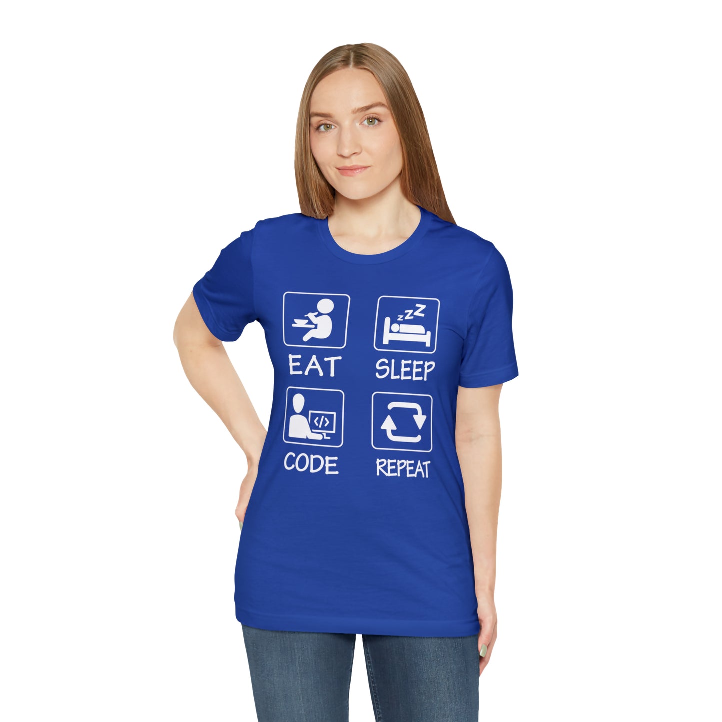 Eat sleep Code Repeat T-Shirt