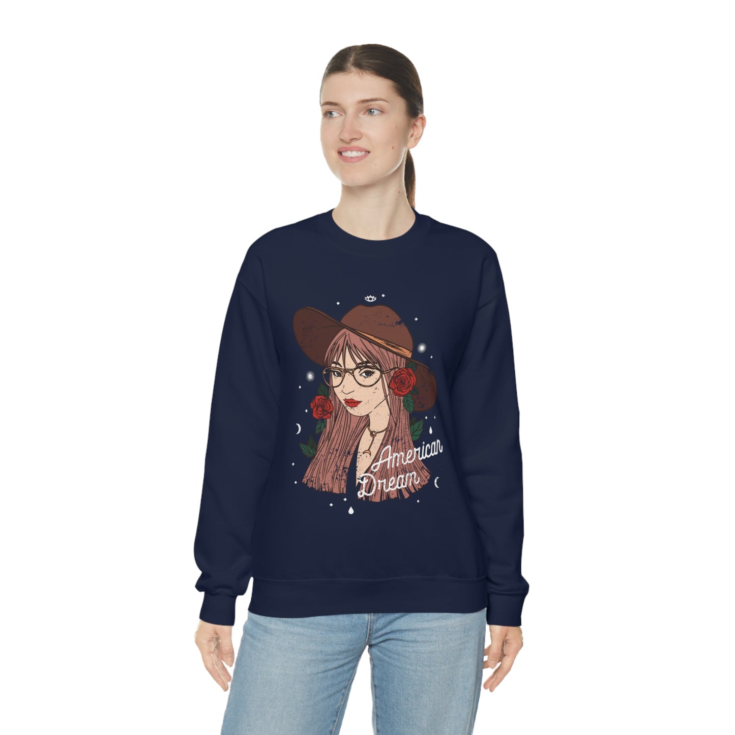 American Dream Woman Crewneck Sweatshirt