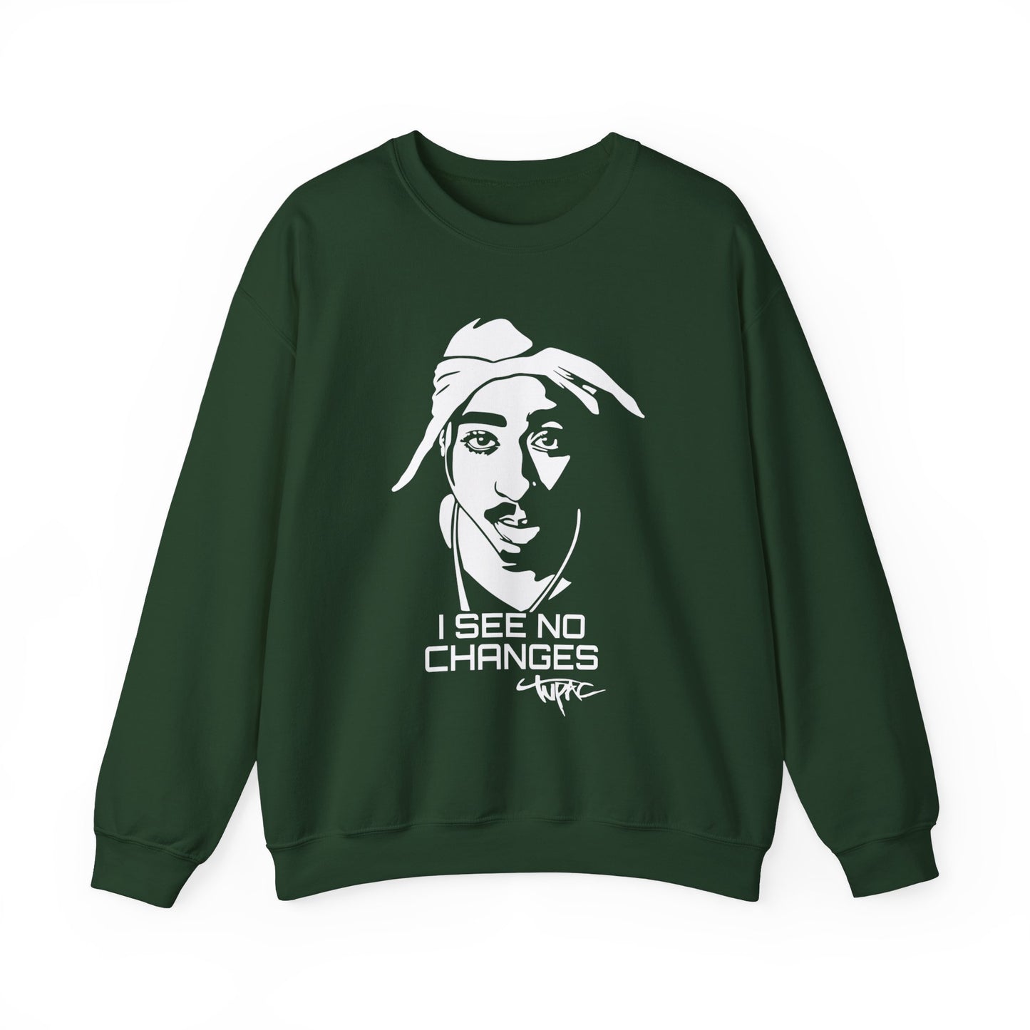 I see no changes TUPAC Crewneck Sweatshirt