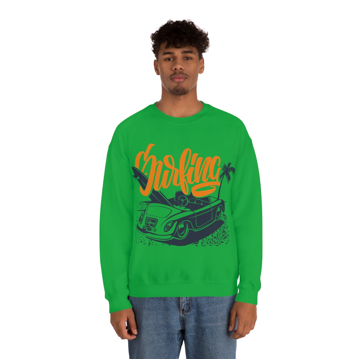 Surfing Cruiser Crewneck Sweatshirt