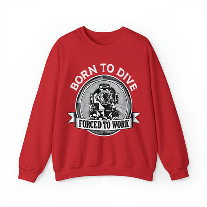 Born to dive Crewneck Sweatshirt