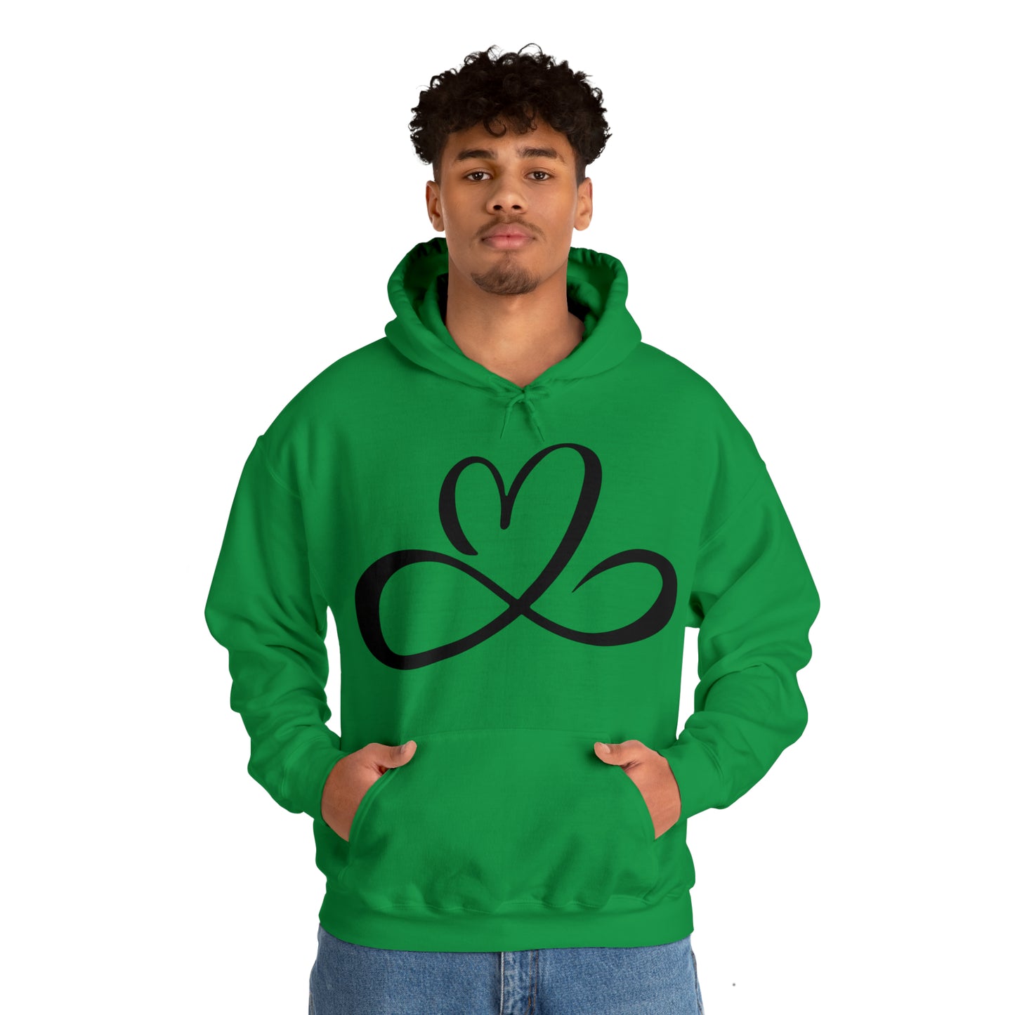 Heart infinity symbol Hoodie