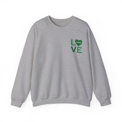 Lucky love St. Patrick's Crewneck Sweatshirt