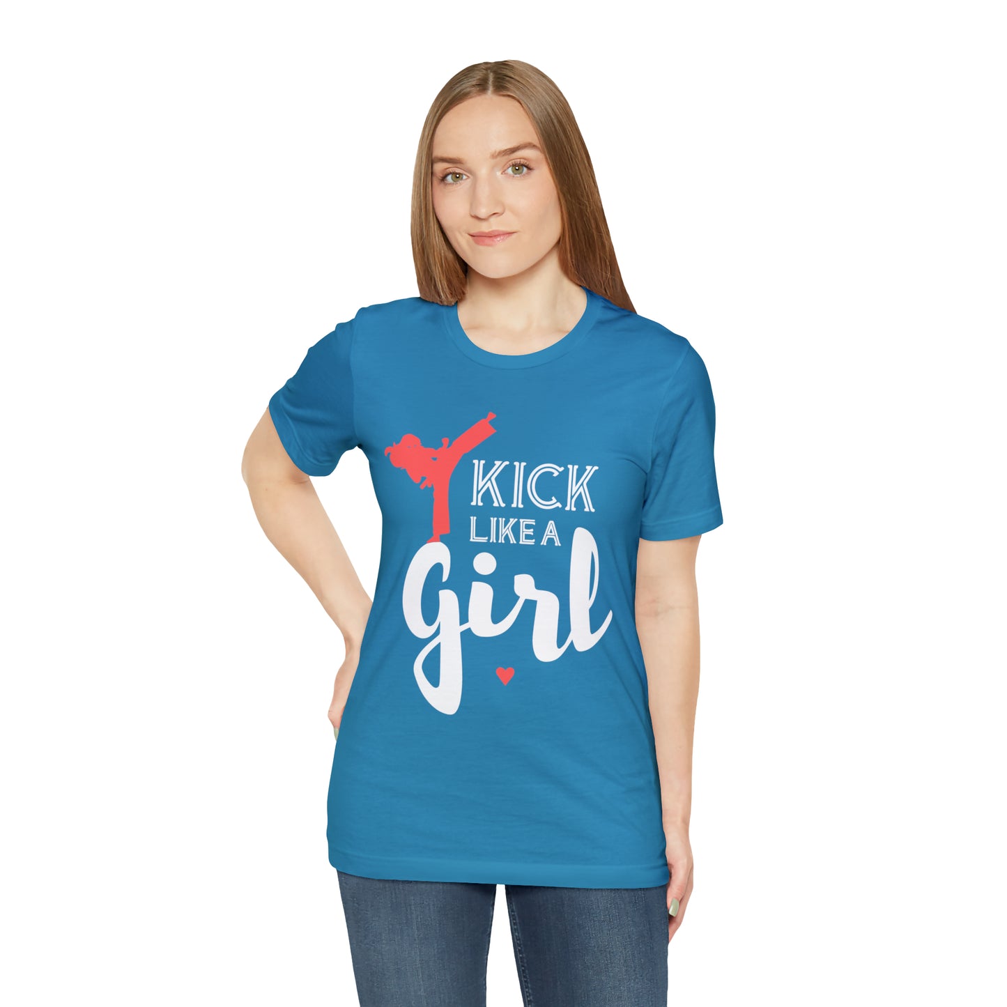 Kick Like A Girl T-Shirt