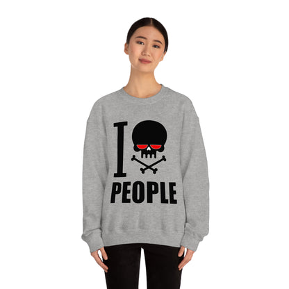 I hate people Crewneck Sweatshirt