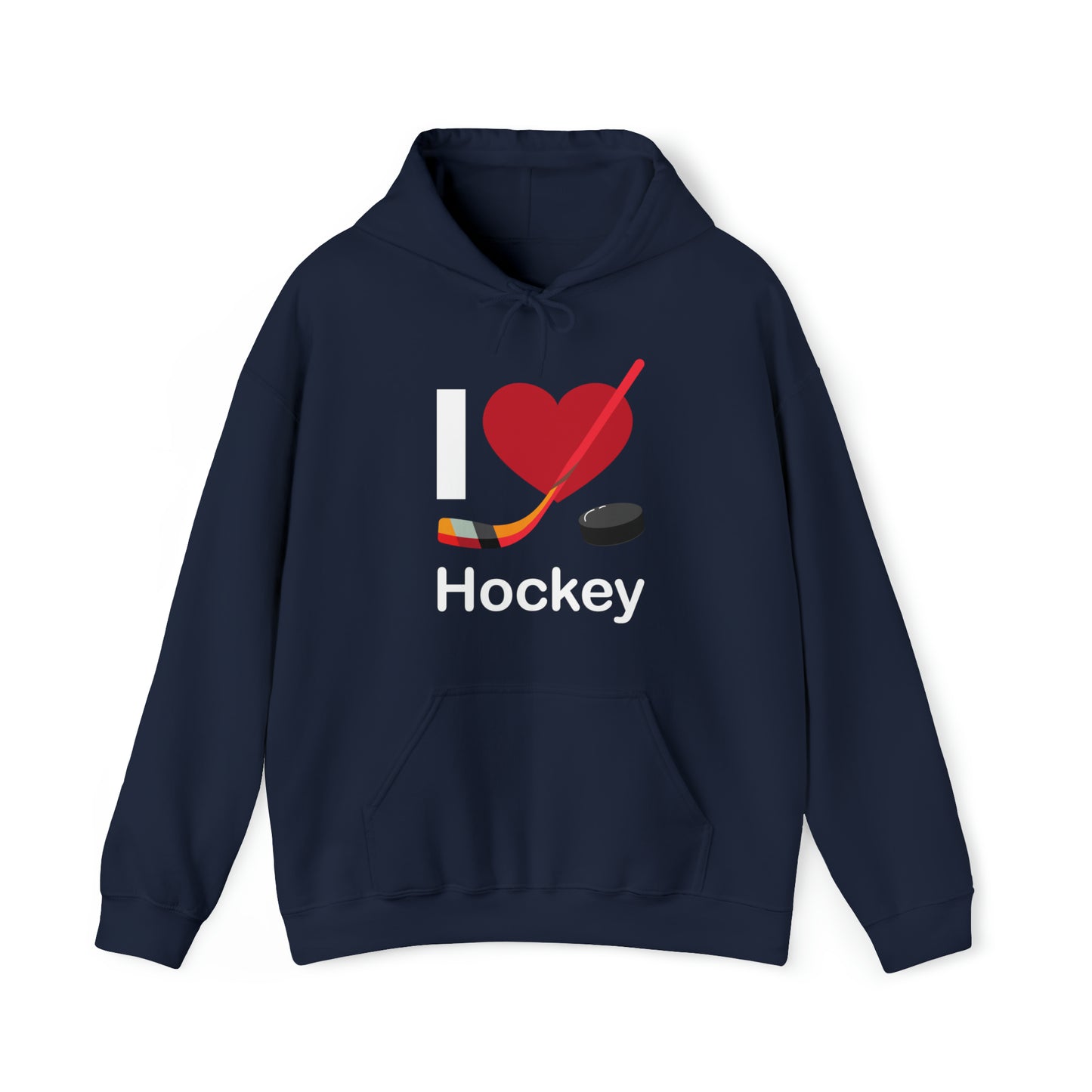 I love hockey Hoodie