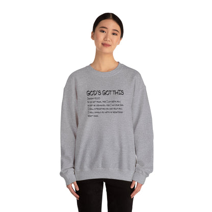 God's got this Crewneck Sweatshirt