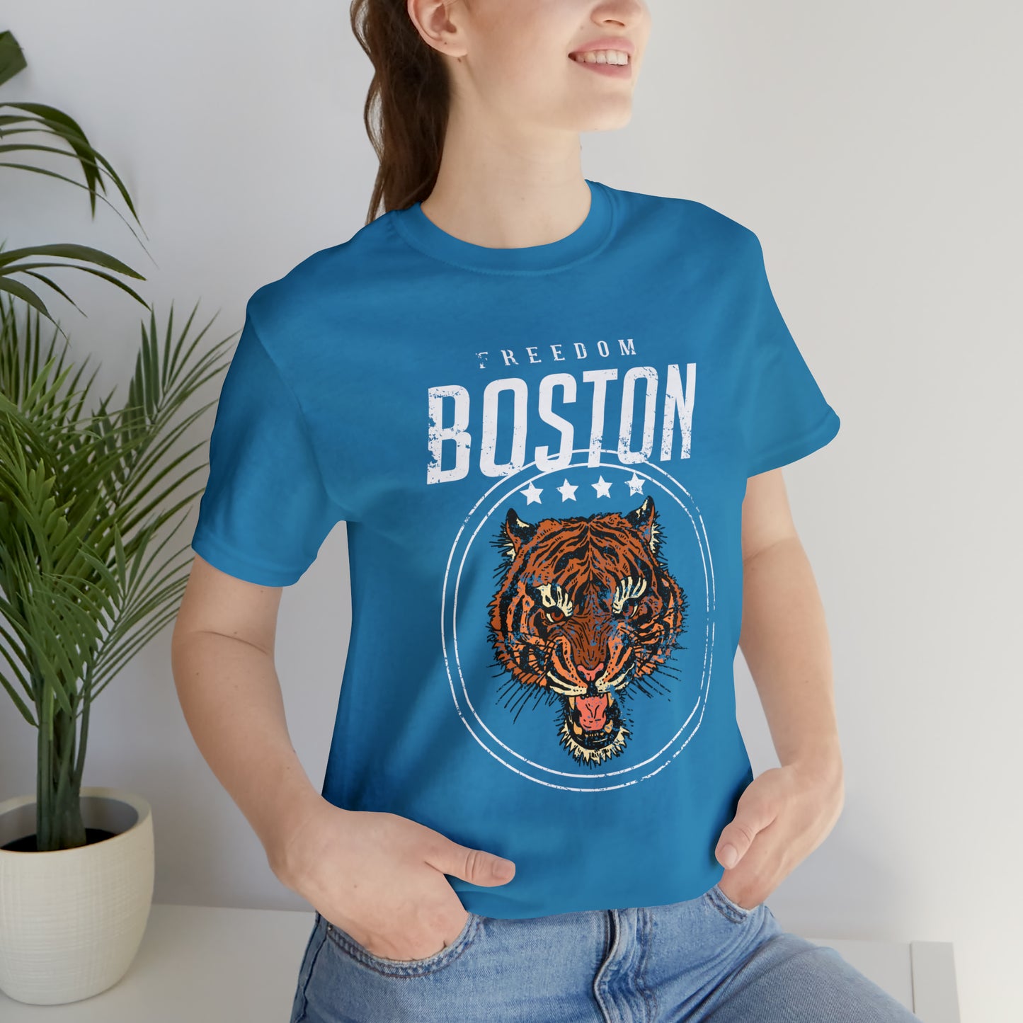 Boston Freedom Tiger T-Shirt