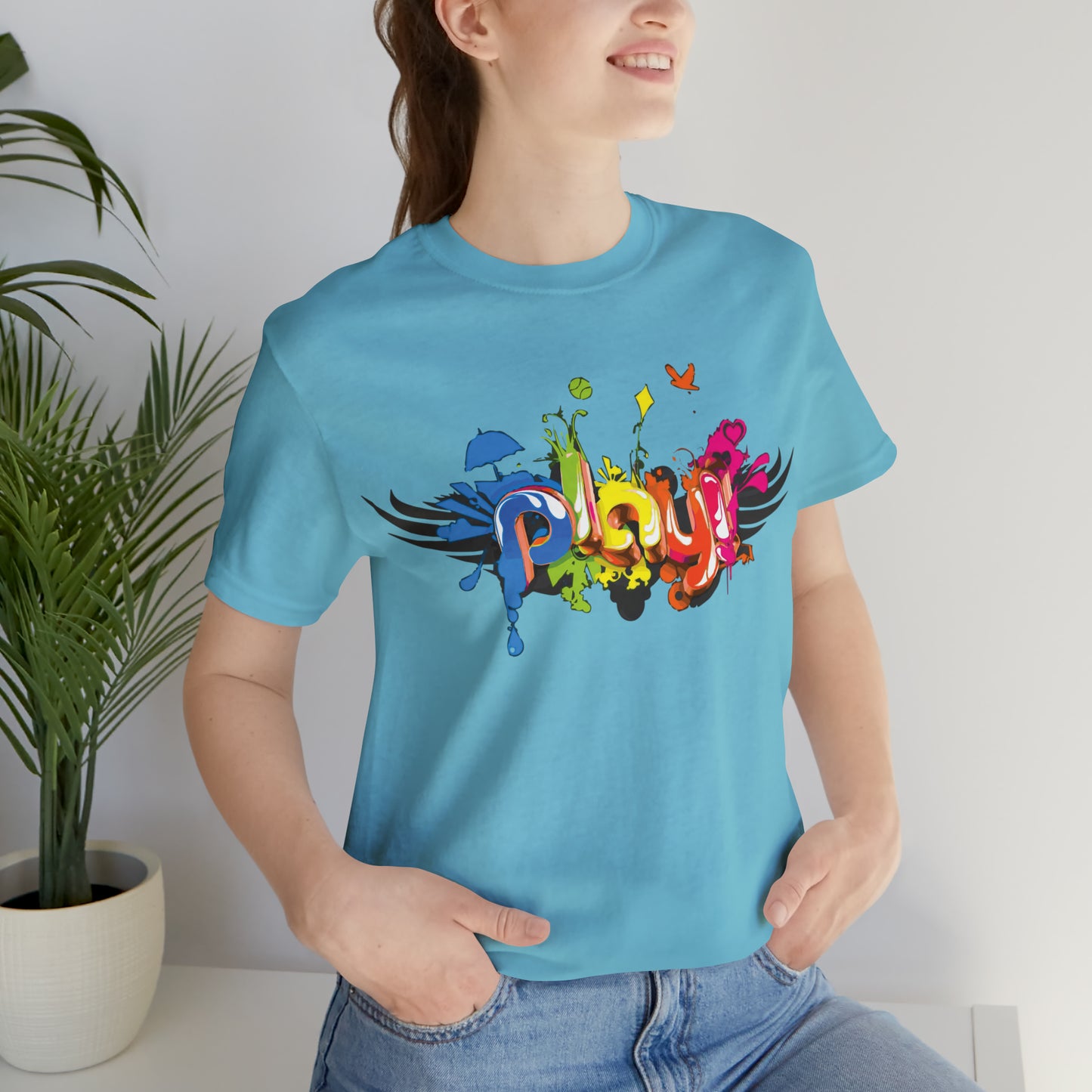 Play colorful graffiti T-Shirt