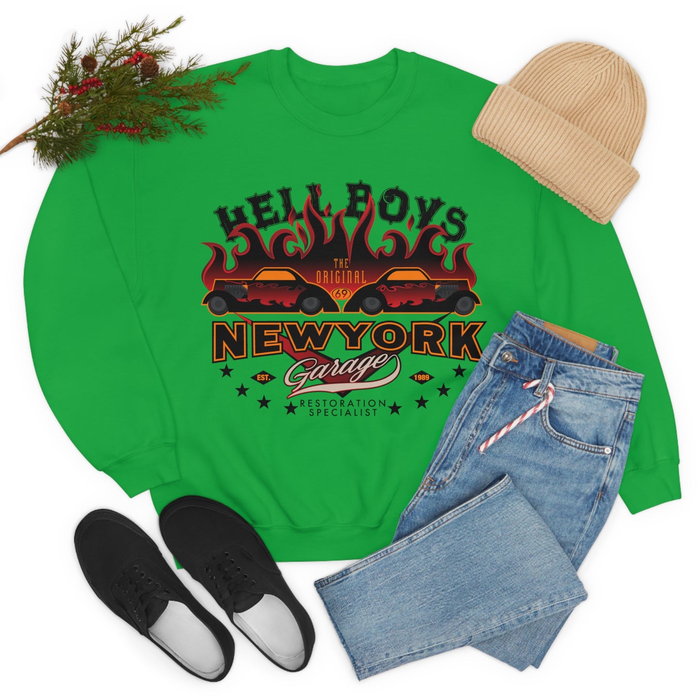 Hell Boys New York Crewneck Sweatshirt