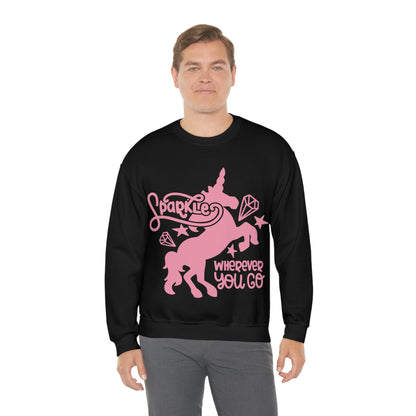 Sparkle unicorn Crewneck Sweatshirt