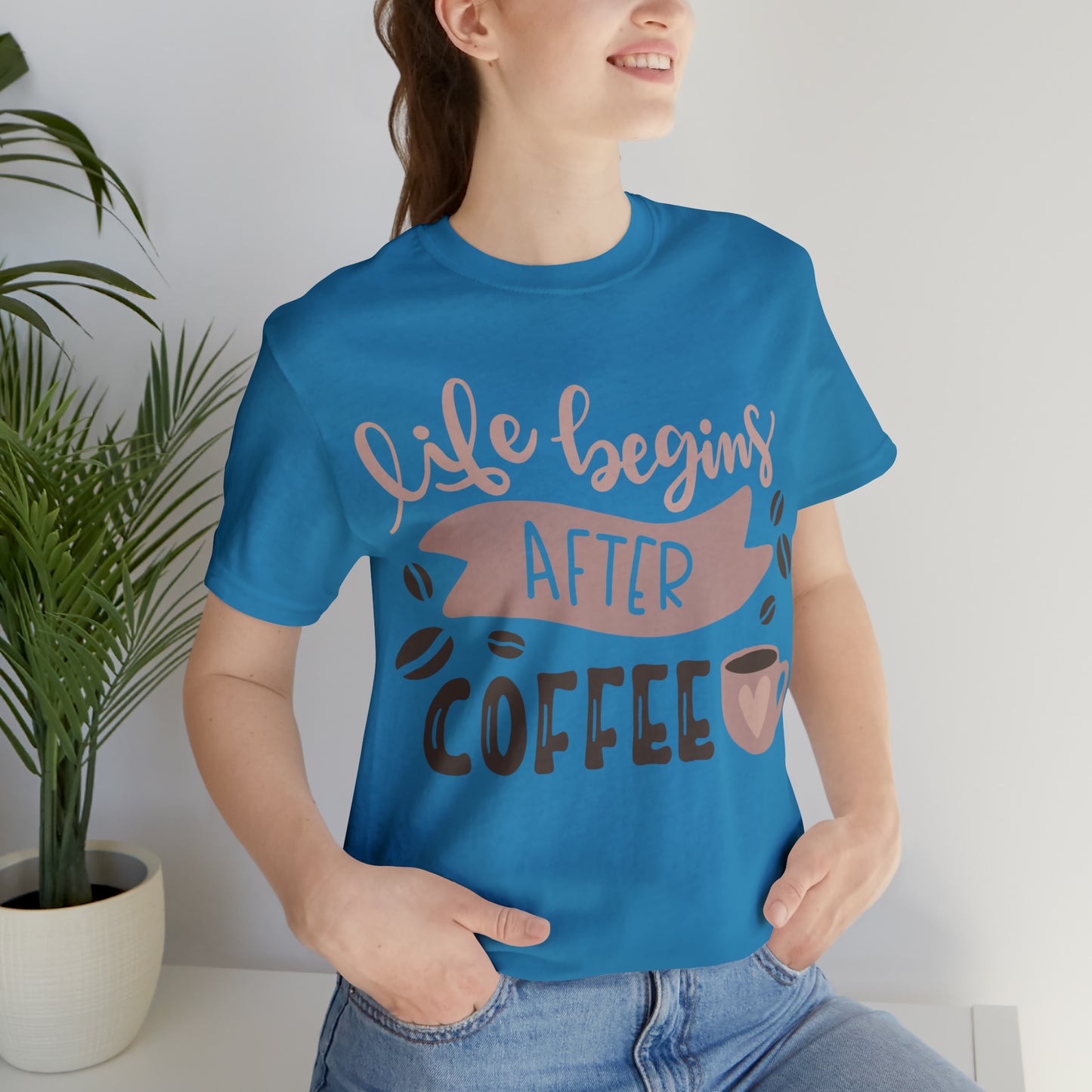 Life_begins_after_coffee T-Shirt