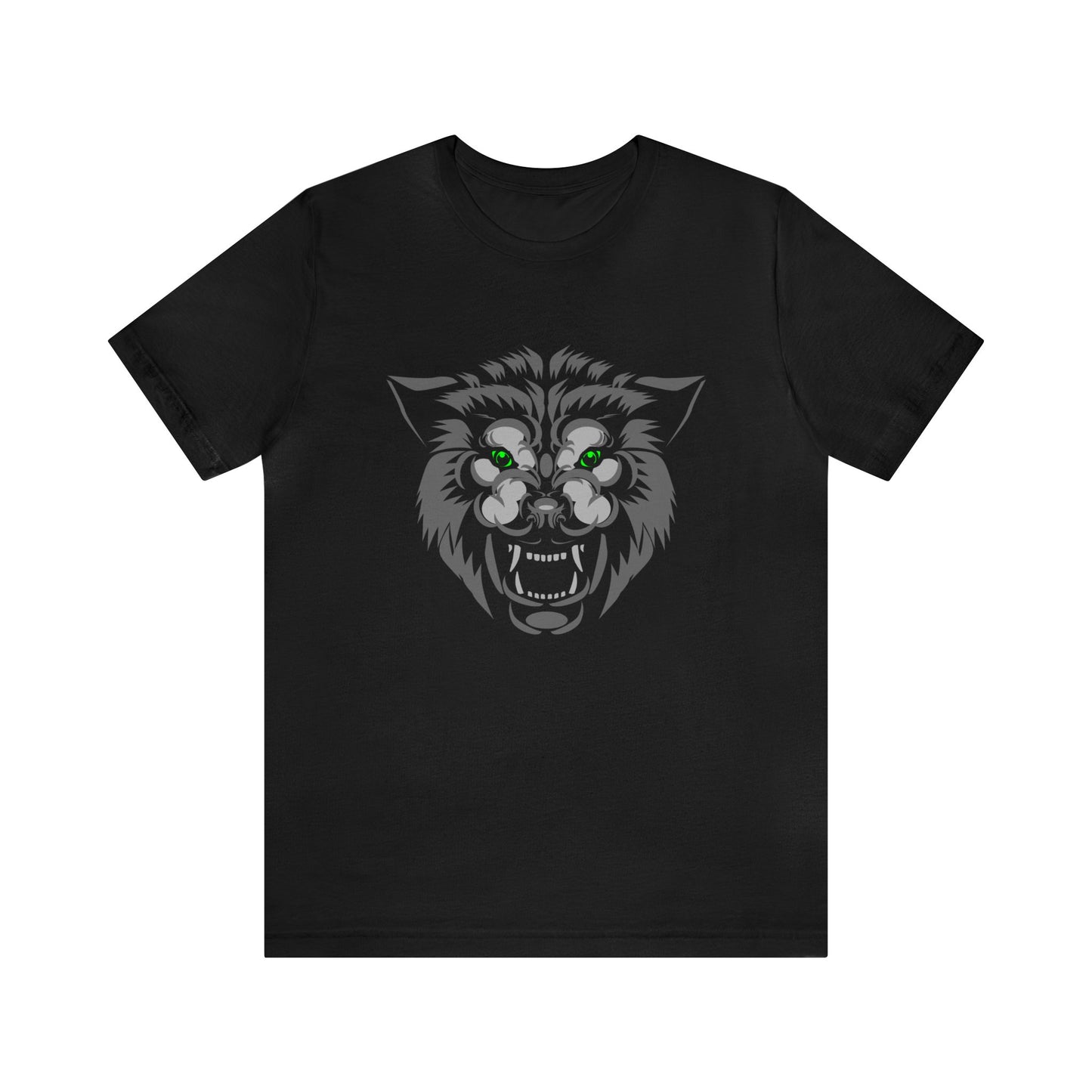 Green eyes wolf T-Shirt