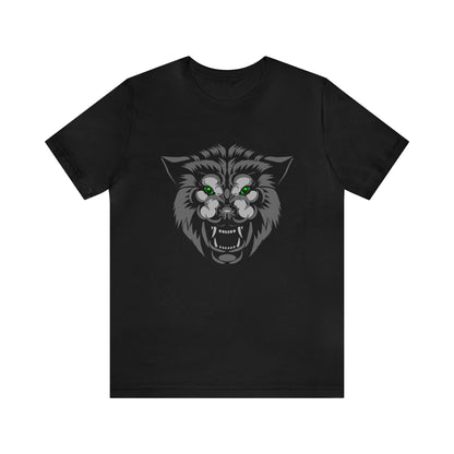 Green eyes wolf T-Shirt