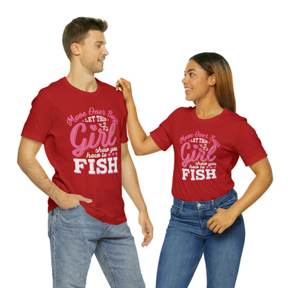 Girl Fishing T-Shirt