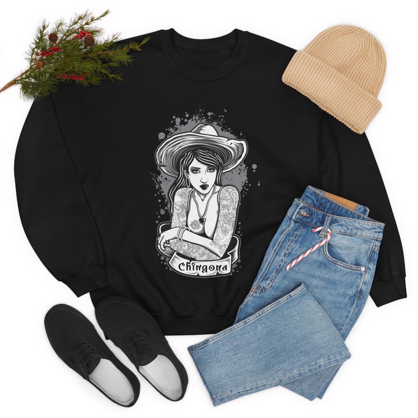 Chingona Crewneck Sweatshirt