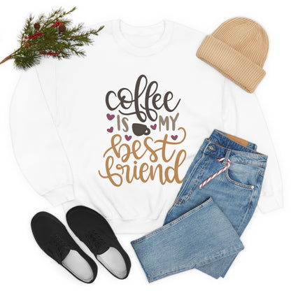 Coffee_is_my_best_friend Crewneck Sweatshirt