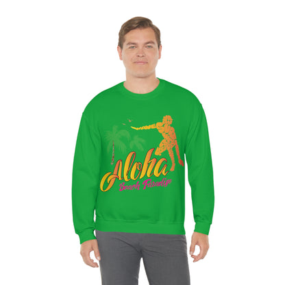 Aloha Beach Paradise Crewneck Sweatshirt