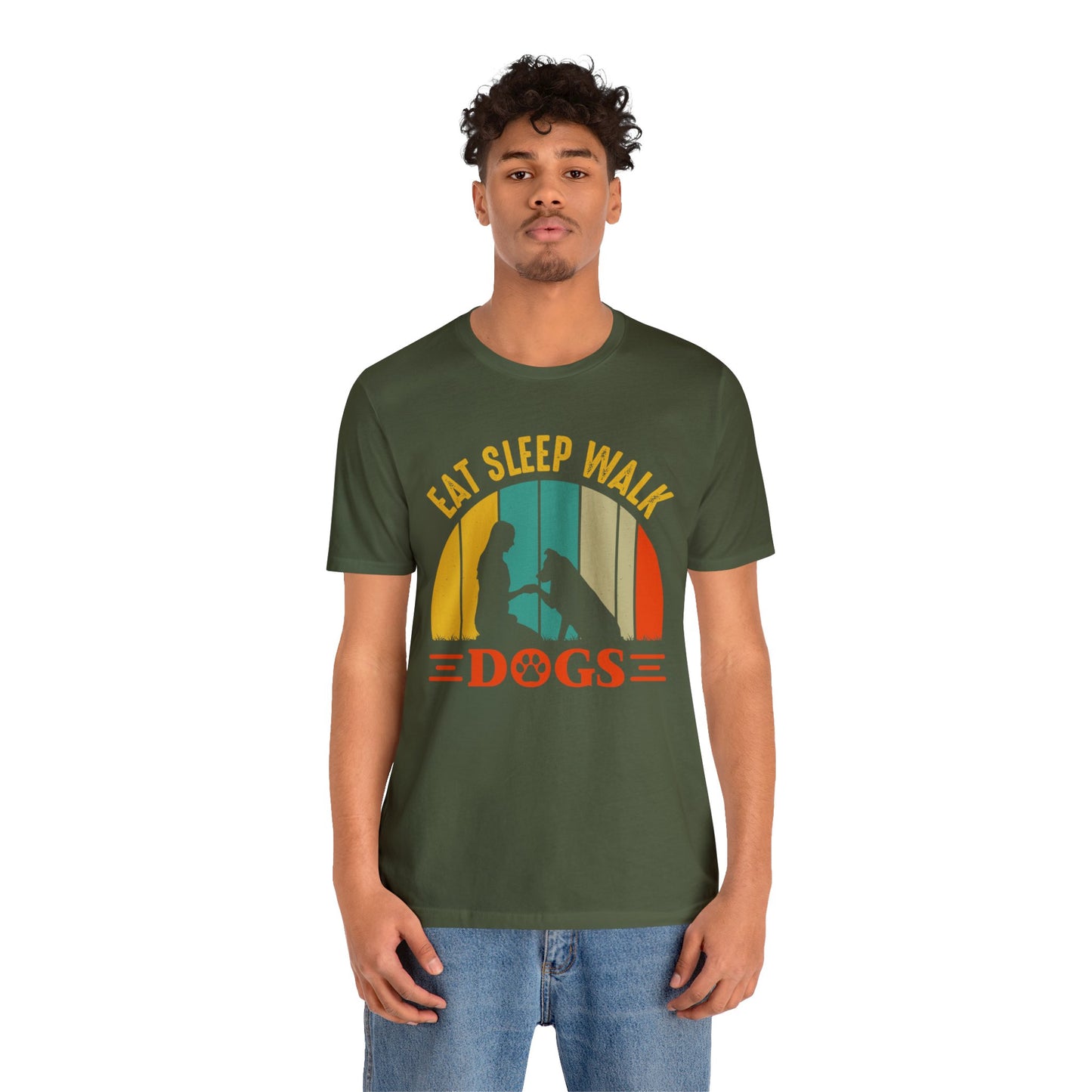 Eat sleep walk dogs vintage T-Shirt