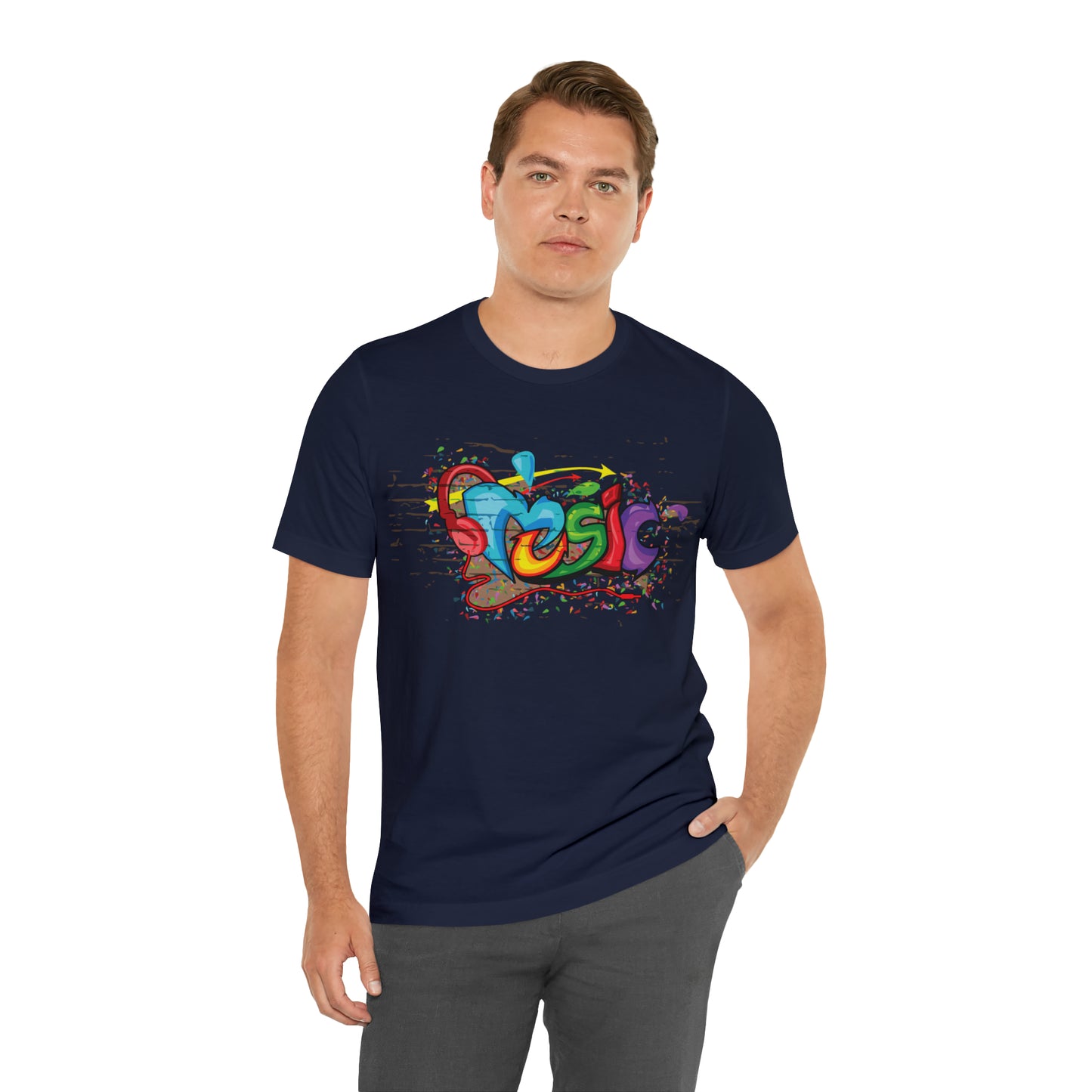 Music colorful graffiti T-Shirt