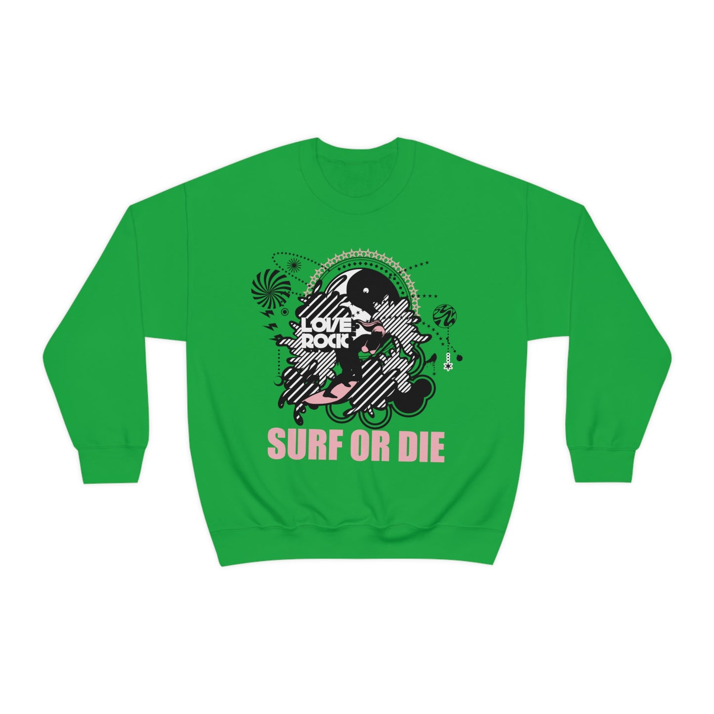 Surf or Die Crewneck Sweatshirt